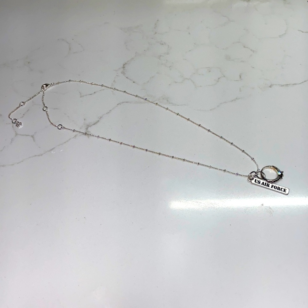 USAF Spouse necklace